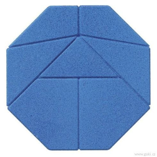 Kamenný hlavolam-puzzle OSMIÚHELNÍK