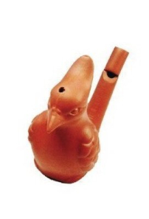 Hliněná vodní píšťalka BAŽANT