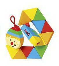 Dřevěný hlavolam - puzzle KLAUN