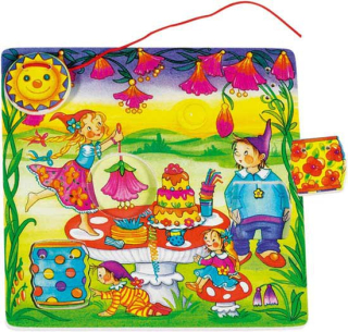 Dřevěné puzzle LAMPIÓNY