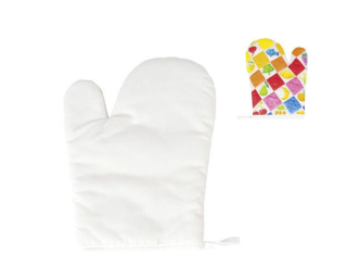 Chňapka - kuchařská rukavice k vymalování 