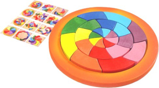 Dřevěné puzzle KRUH